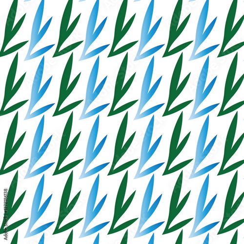 seamless pattern with leaves