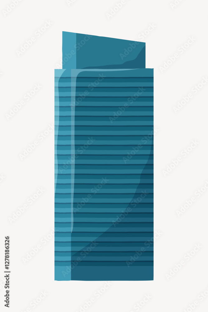 Modern building, architecture illustration vector Modern building, architecture illustration vector