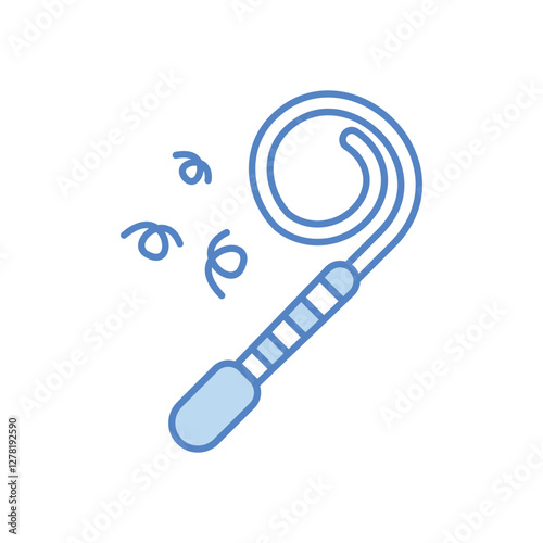 Birthday Whistle vector icon