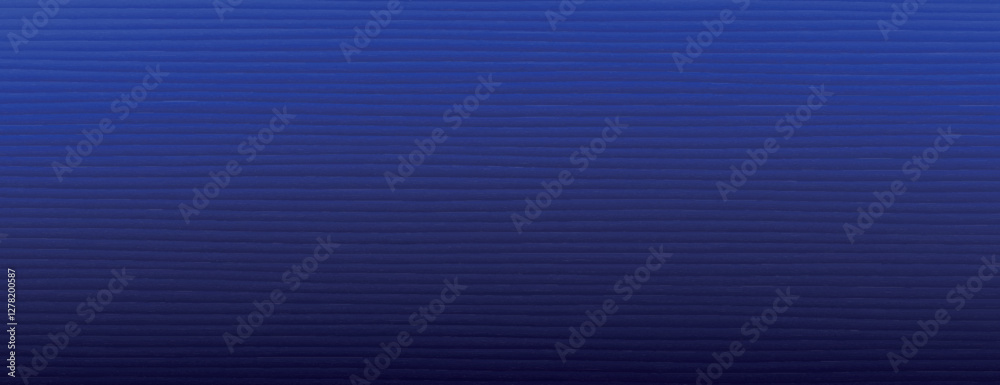 Obraz premium A blue background with a subtle striped texture. The background is deep blue, creating a calm and modern background style. Minimal line paper texture. Simple paper background vector