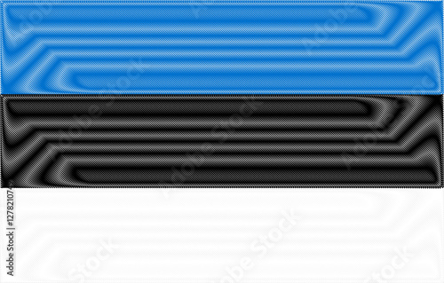 Estonia Independence Day February 24. Scribble style Estonia flag vector background. Poster, card, banner.