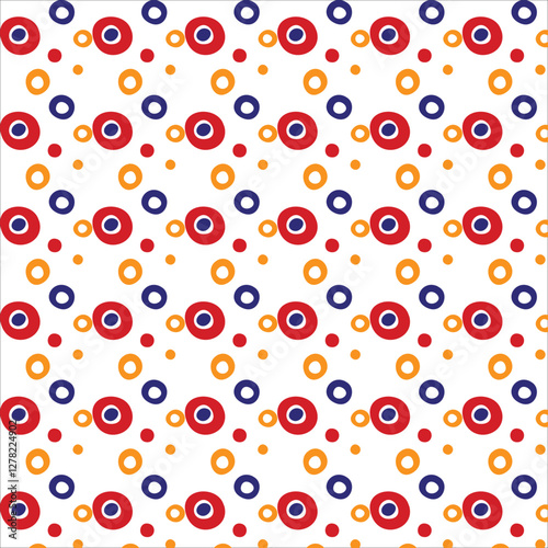 seamless background with circles