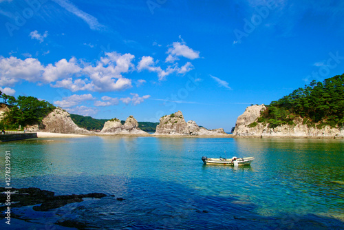 浄土ヶ浜（岩手県・宮古市）