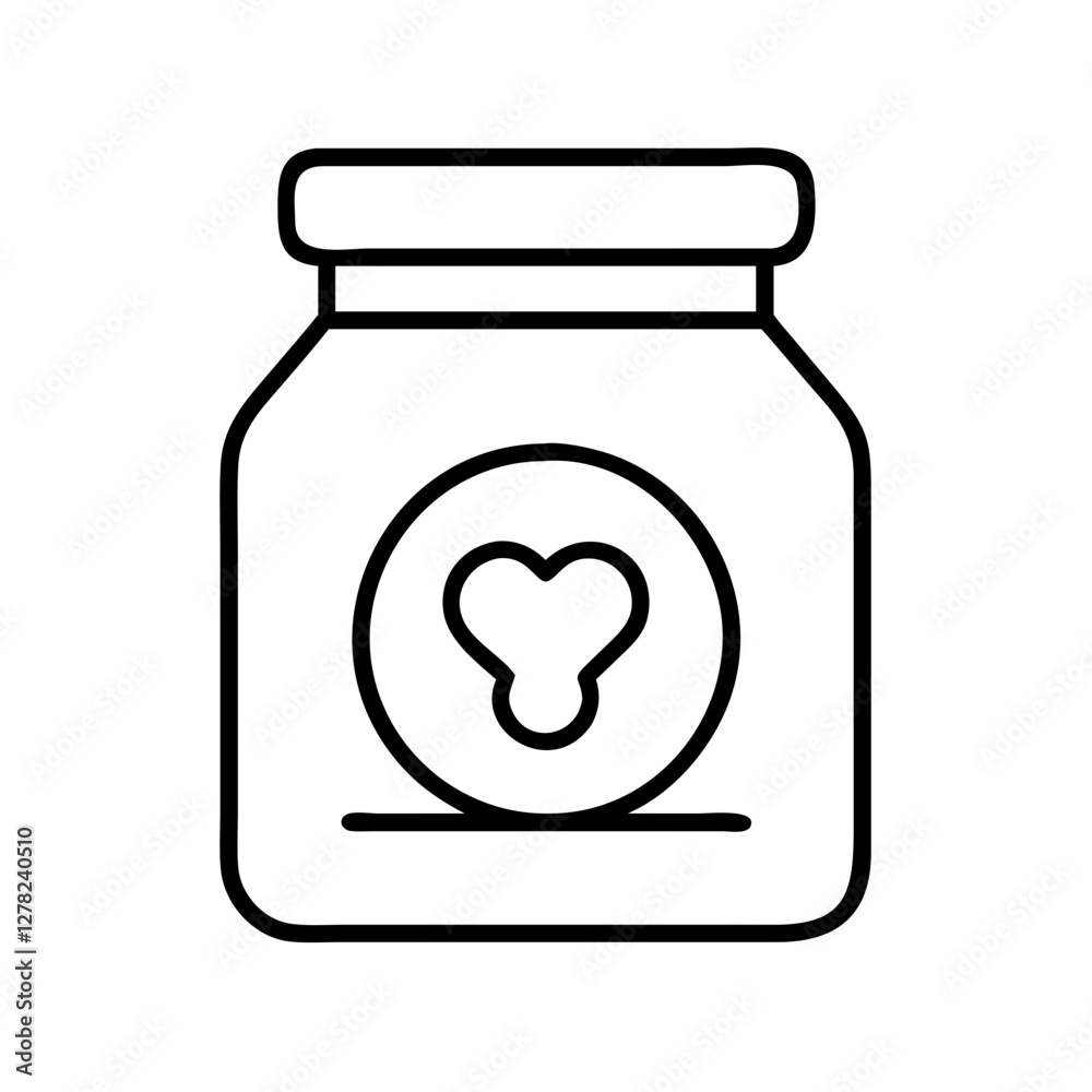 fundraising jar icon, fundraising jar line art - simple line art of fundraising jar, perfect for fundraising jar logos and icons fundraising jar icon, fundraising jar line art - simple line art of fundraising jar, perfect for fundraising jar logos and icons