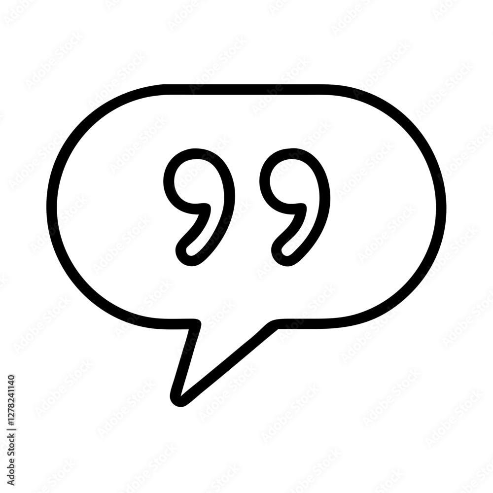inspirational quote icon, inspirational quote line art - simple line art of inspirational quote, perfect for inspirational quote logos and icons inspirational quote icon, inspirational quote line art - simple line art of inspirational quote, perfect for inspirational quote logos and icons