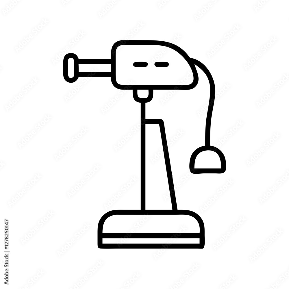 garment steamer icon, garment steamer line art - simple line art of garment steamer, perfect for garment steamer logos and icons garment steamer icon, garment steamer line art - simple line art of garment steamer, perfect for garment steamer logos and icons