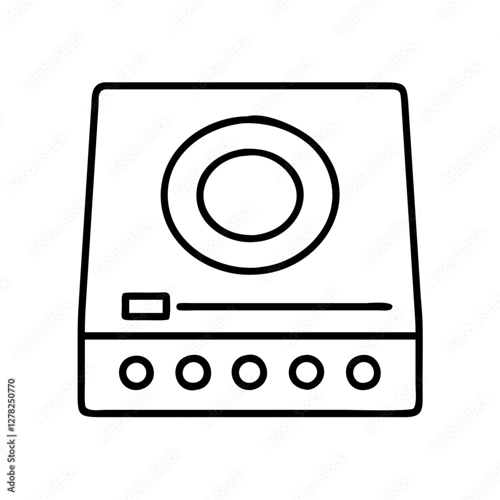 induction stove icon, induction stove line art - simple line art of induction stove, perfect for induction stove logos and icons induction stove icon, induction stove line art - simple line art of induction stove, perfect for induction stove logos and icons