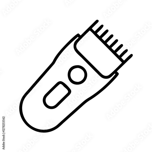 trimmer icon, trimmer line art - simple line art of trimmer, perfect for trimmer logos and icons
