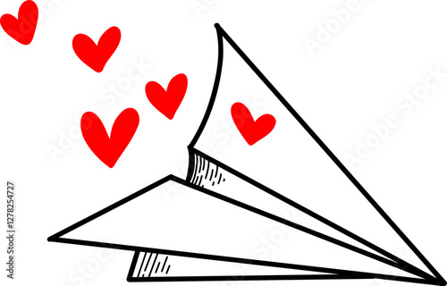 playing cards with hearts