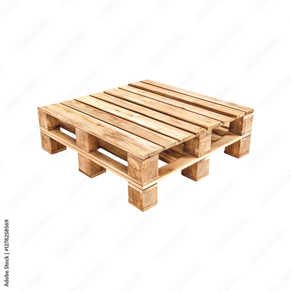 A Simple Wooden Pallet Ready for Use A Sturdy Cargo Base, A Simple Wooden Pallet Ready for Use A Sturdy Cargo Base,