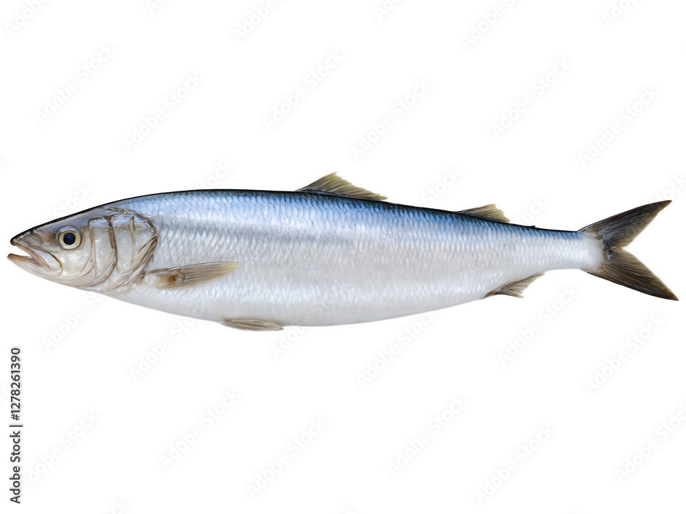 Fototapeta premium Herring - A small, oily fish, often pickled, smoked, or grilled.