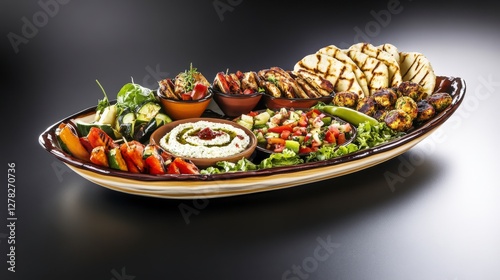 Mediterranean Feast: A Vibrant Array of Delicious Dishes