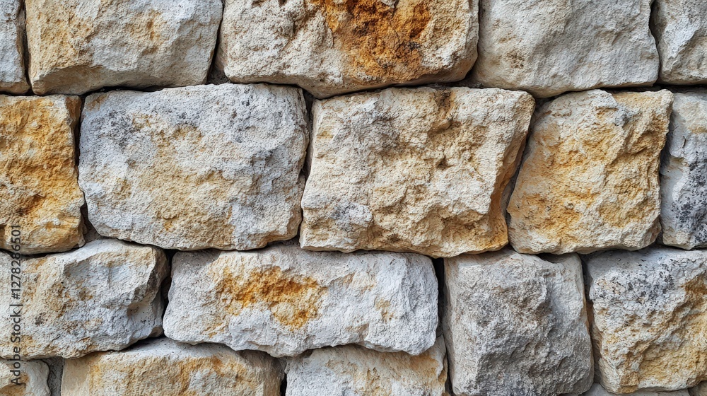 rough stone wall with intricate patterns formed by weathering, giving a rugged, natural texture rough stone wall with intricate patterns formed by weathering, giving a rugged, natural texture
