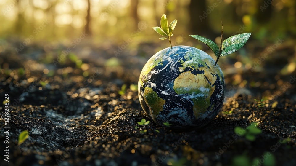 A corporation implementing a carbon offset program by investing in renewable energy projects to balance out the emissions generated by their business operations. A corporation implementing a carbon offset program by investing in renewable energy projects to balance out the emissions generated by their business operations.