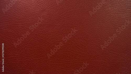 Deep Burgundy Leatherette Upholstery Texture Background