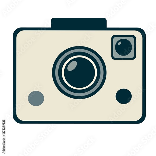 Minimalist Vintage Camera Design