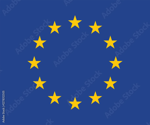 Wallpaper Mural Europe Flag stock illustration Torontodigital.ca