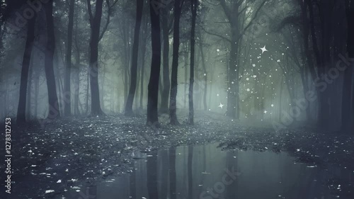 fog in the forest