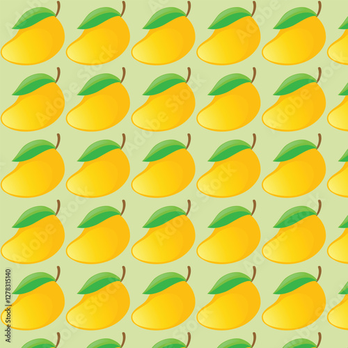 seamless pattern with mango