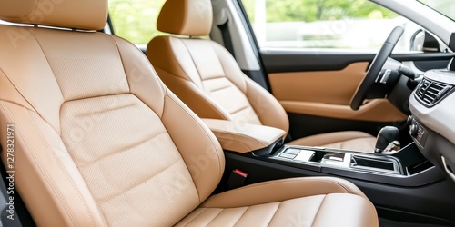Car Interior Seat View