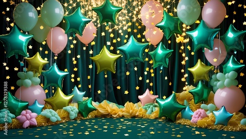 Colorful Celebration Backdrop