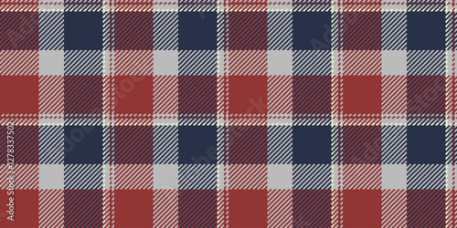 Sketch background tartan vector, styling fabric plaid check. Reel pattern seamless textile texture in red and dark colors.