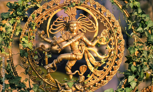 statue of indian hindu god shiva nataraja