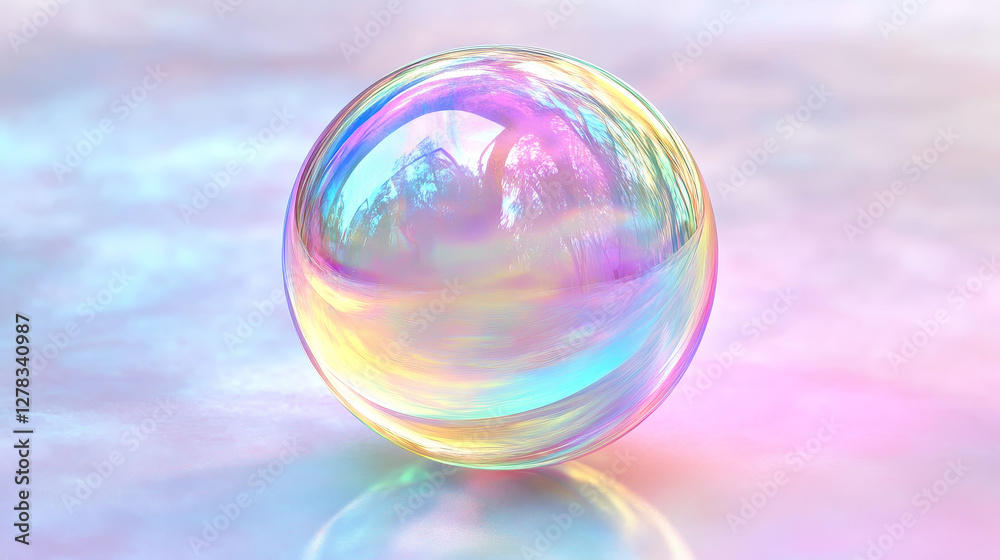3d pink realistic soap ball transparent vector. Rainbow glass sphere with abstract light reflection. Pastel iridescent bubble isolated design. Laundry wash dreamy orb element in blue and green 3d pink realistic soap ball transparent vector. Rainbow glass sphere with abstract light reflection. Pastel iridescent bubble isolated design. Laundry wash dreamy orb element in blue and green