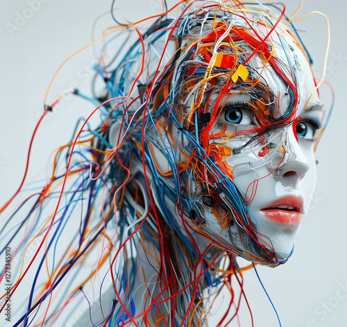 The cycborg model with external wiring photo