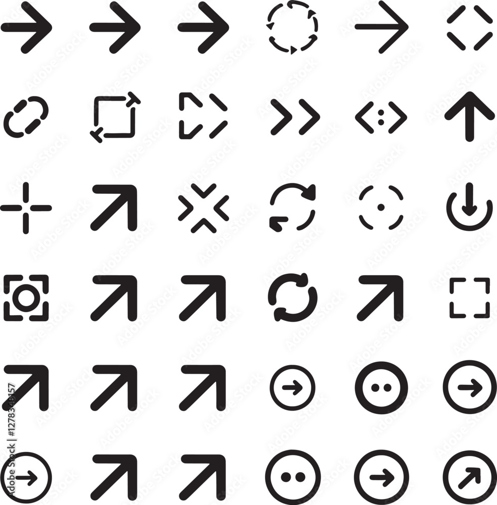 arrow icons set arrow icons set