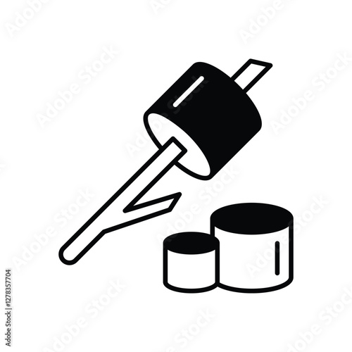 Marshmallows Vector icon