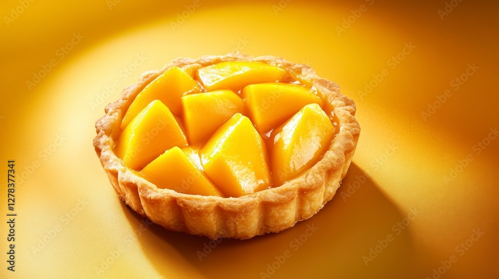 A Stunning Mango Tart: A Taste of Sunshine in Every Bite A Stunning Mango Tart: A Taste of Sunshine in Every Bite