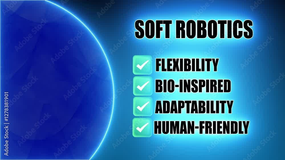 Soft Robotics – a field of robotics that develops flexible and soft robots inspired by nature for safe interaction with humans and the environment.