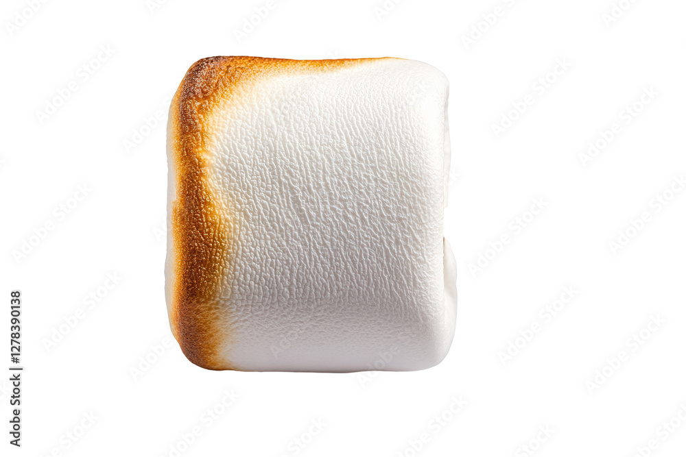 Toasted marshmallow delight kitchen food studio close-up transparent background