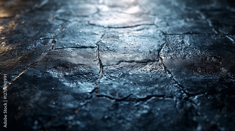 Dark Concrete Surface with a Smooth, Polished Finish Dark Concrete Surface with a Smooth, Polished Finish