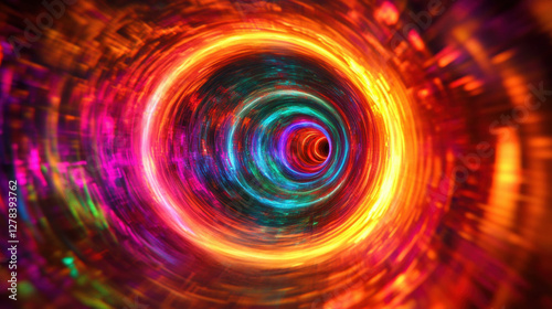 Abstractcolorfulswirlingtunnel