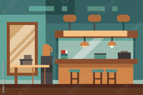interior of a restaurant