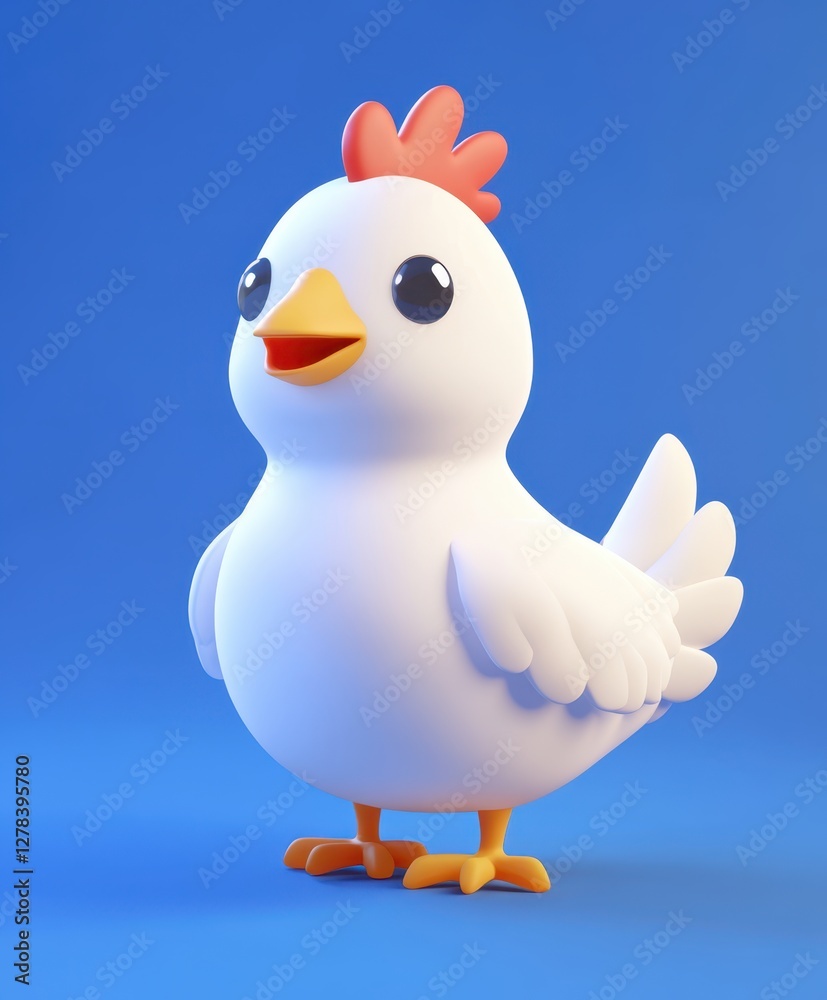 Arafed white chicken featuring a striking red head and beak, showcasing its unique coloration and distinct characteristics in a natural setting. Arafed white chicken featuring a striking red head and beak, showcasing its unique coloration and distinct characteristics in a natural setting.