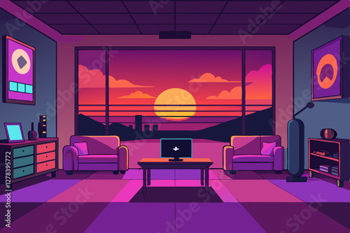 interior of a cafe