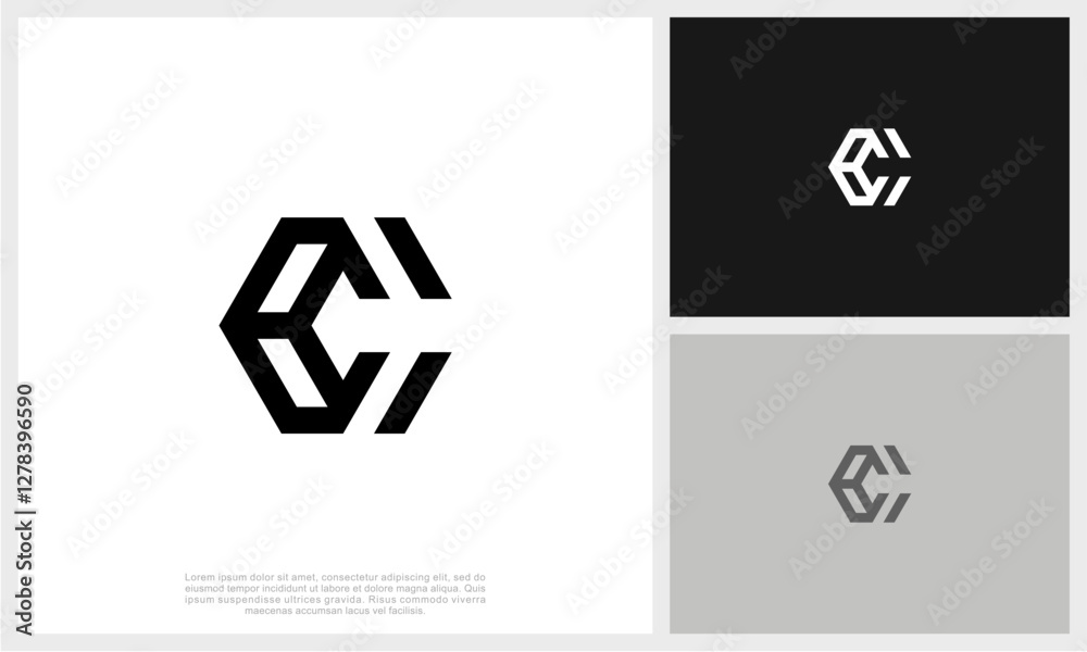 Letter C Logo Template Design Vector Illustration. Initial C Logo.