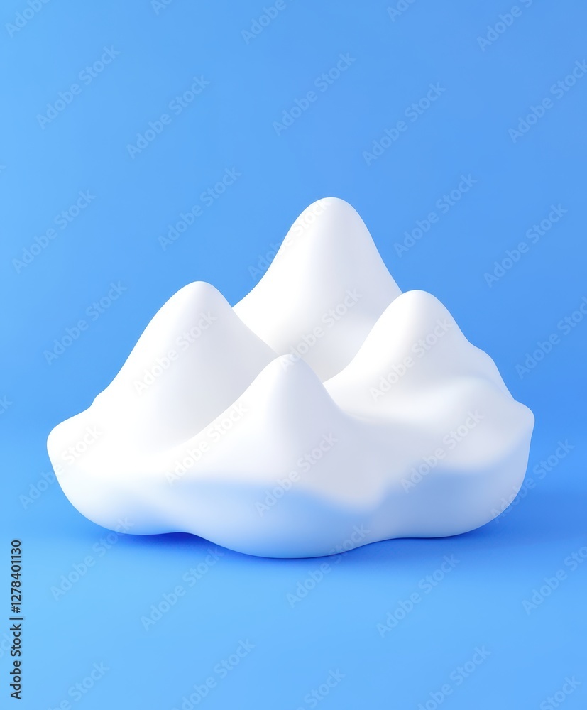 A fluffy white cloud floats gracefully against a vibrant blue sky, creating a serene and uplifting atmosphere. A fluffy white cloud floats gracefully against a vibrant blue sky, creating a serene and uplifting atmosphere.