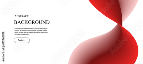 Red white gradient technology digital speed connect background, abstract cyber nano information communication future tech data, internet network connection, big data line illustration