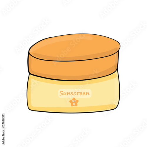 sunscreen cute container