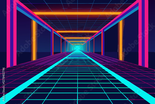 abstract background with lines