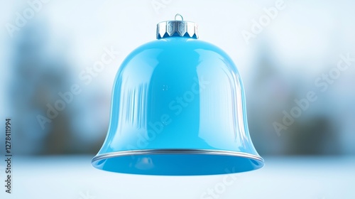 Blue bell decoration home space visual art indoor close-up contemporary design for modern aesthetics