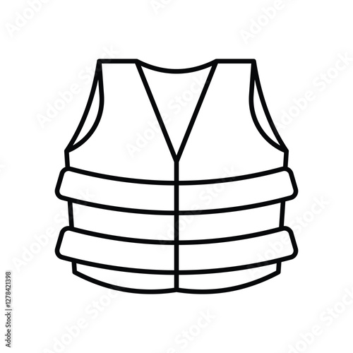 Life Jacket Vector icon