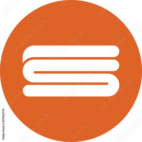 Warm Blanket glyph circle icon