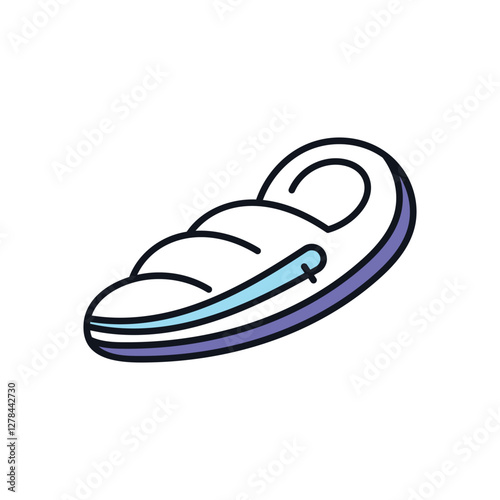 Sleeping Bag Vector icon