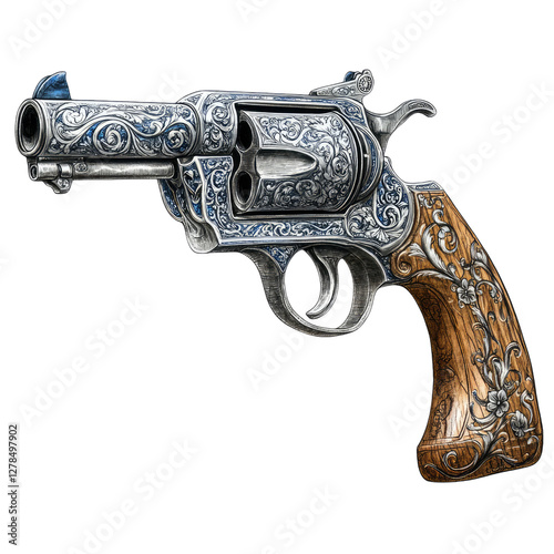 Gun on a Transparent background