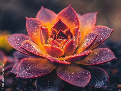 Vibrant Succulent in Focus photo